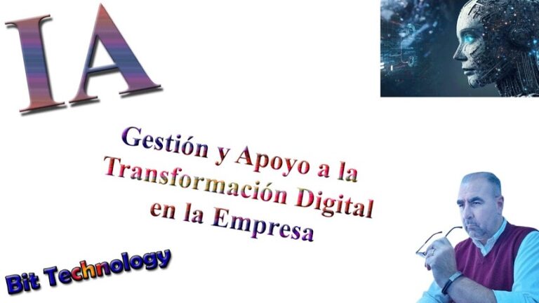 Gestión y apoyo a la transformación digital en la empresa.